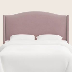 Ellis Headboard Twin / Performance Velvet Moss - hover