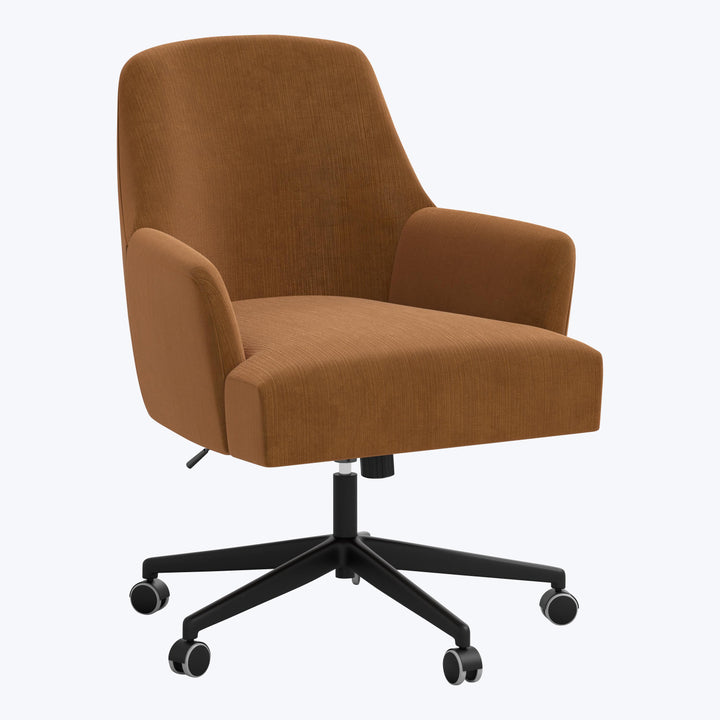 Annie's Office Chair Performance Velvet Copper