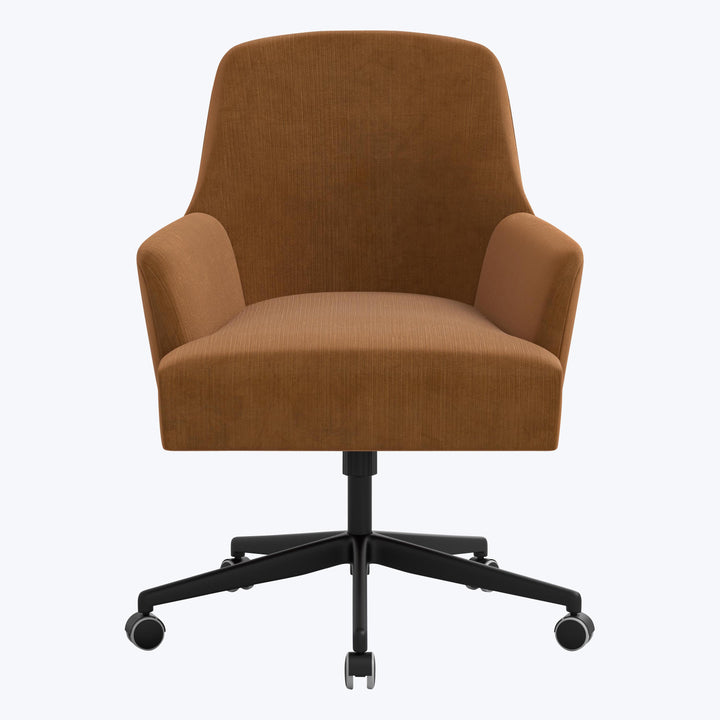 Annie's Office Chair Performance Velvet Copper