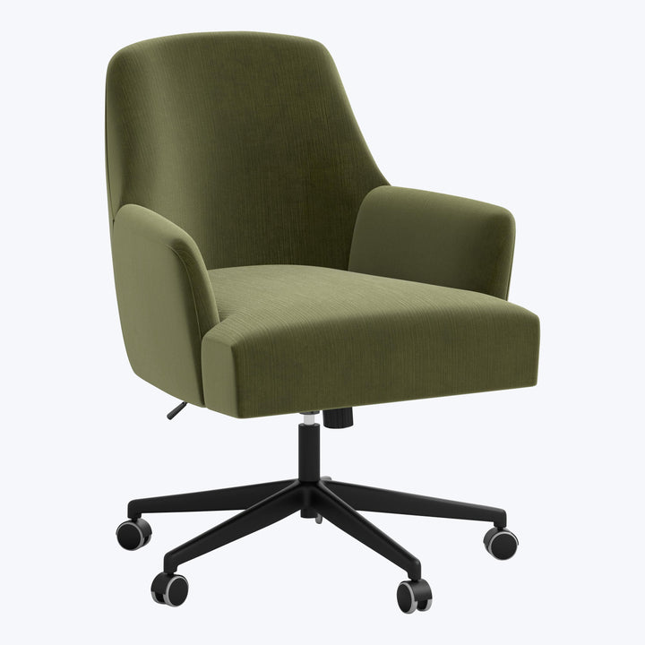 Annie's Office Chair Performance Velvet Moss