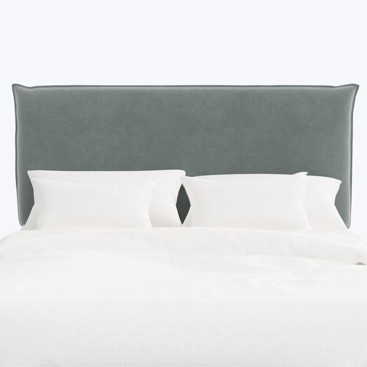 Willow Headboard Twin / Performance Velvet Lichen