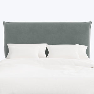 Willow Headboard Twin / Titan Performance Velvet Walnut - hover