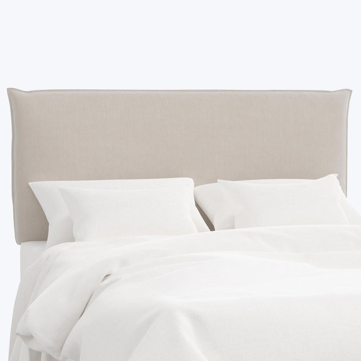 Willow Headboard Twin / Performance Velvet Mineral