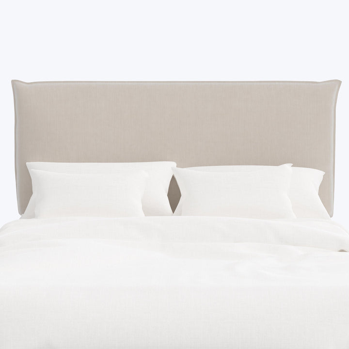 Willow Headboard Twin / Performance Velvet Mineral