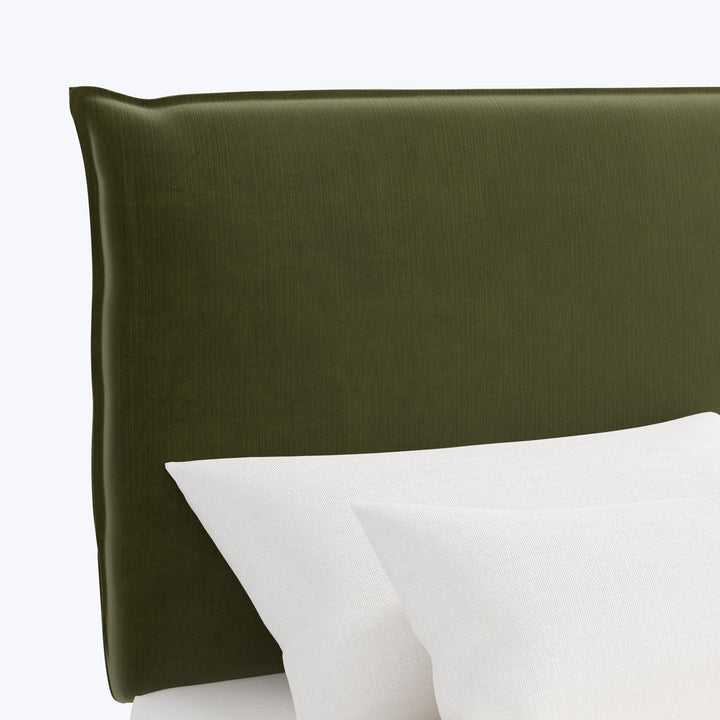 Willow Headboard Twin / Performance Velvet Moss