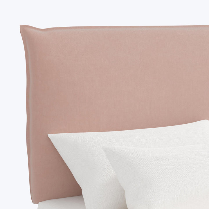 Willow Headboard Twin / Performance Velvet Pink Champagne