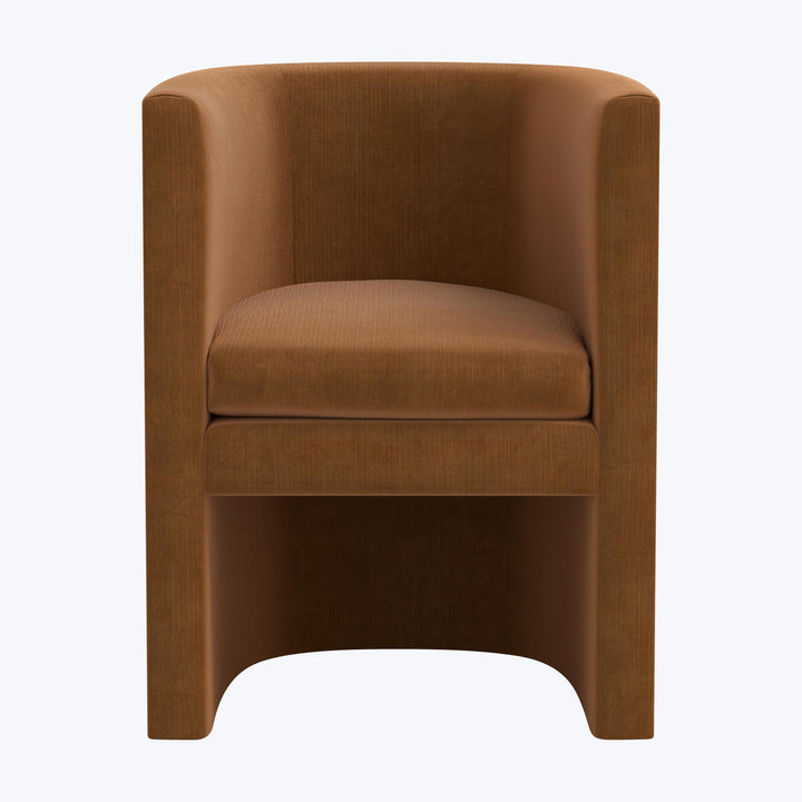 Sloane Dining Chair Performance Velvet Copper