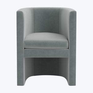 Sloane Dining Chair Performance Velvet Moss - hover