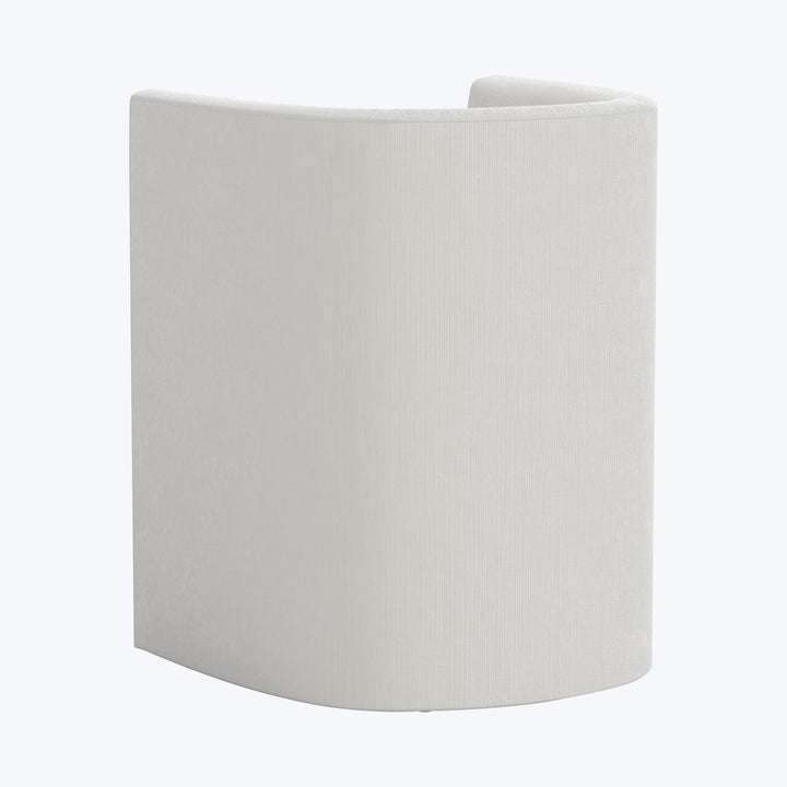 Sloane Dining Chair Performance Velvet Snow