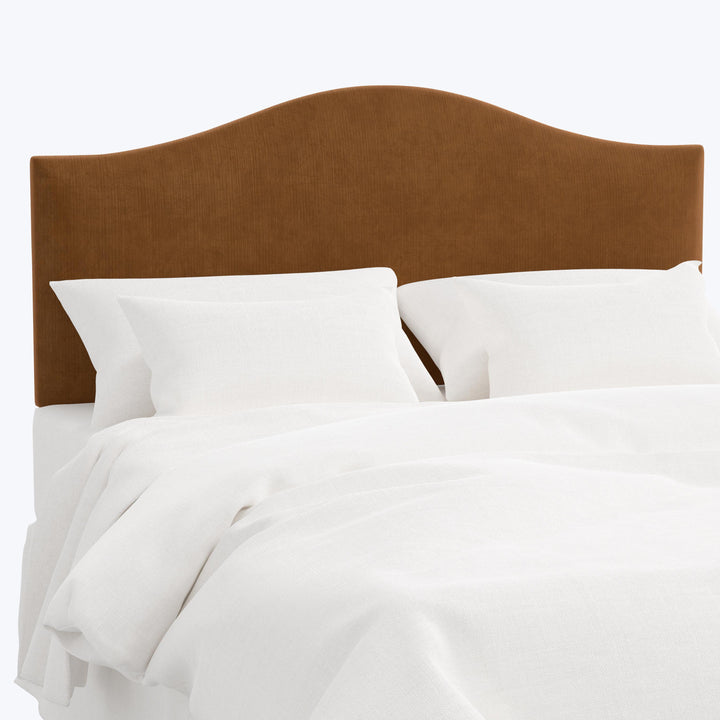Wednesday Headboard Twin / Performance Velvet Copper
