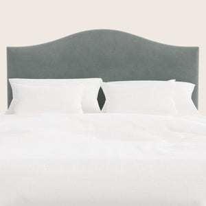 Wednesday Headboard Twin / Performance Velvet Snow - hover