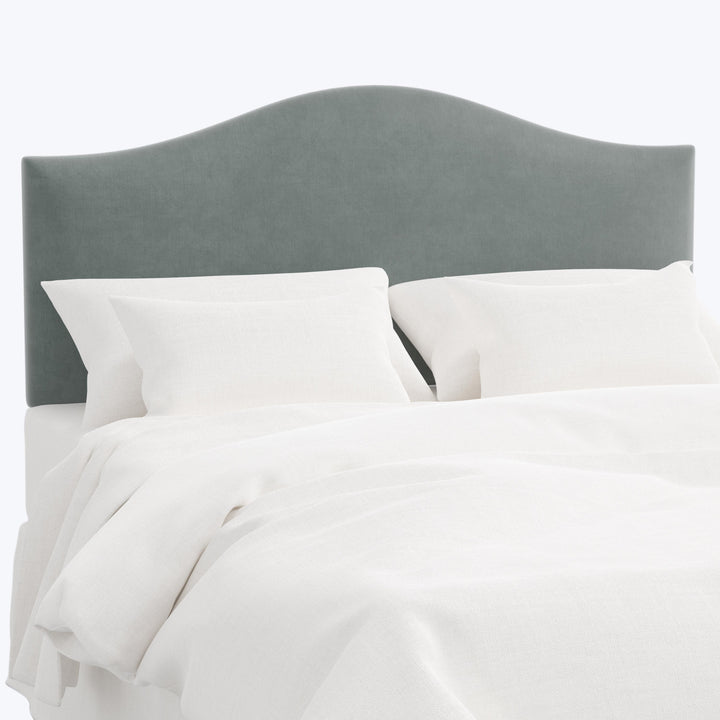 Wednesday Headboard Twin / Performance Velvet Lichen