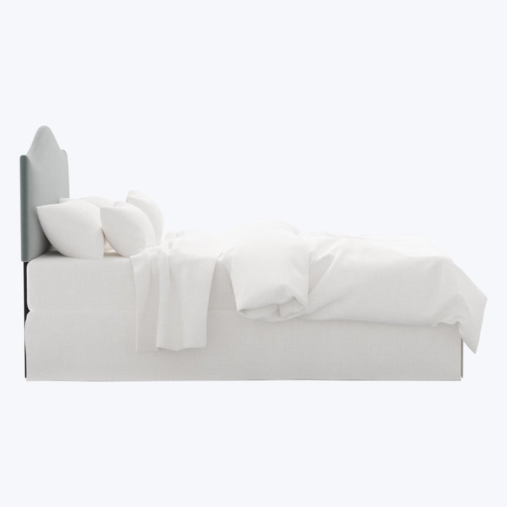 Wednesday Headboard Twin / Performance Velvet Lichen