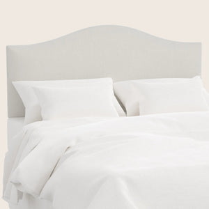 Wednesday Headboard Twin / Performance Velvet Snow