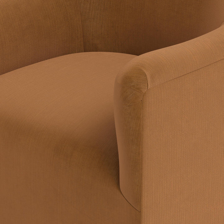 Priya Dining Chair Performance Velvet Copper