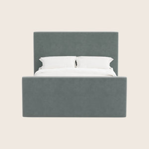 Alta Platform Bed Twin / Performance Velvet Snow - hover