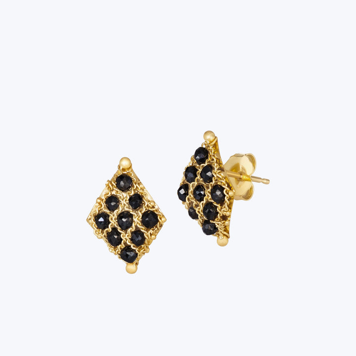 Black Diamond Textile Stud