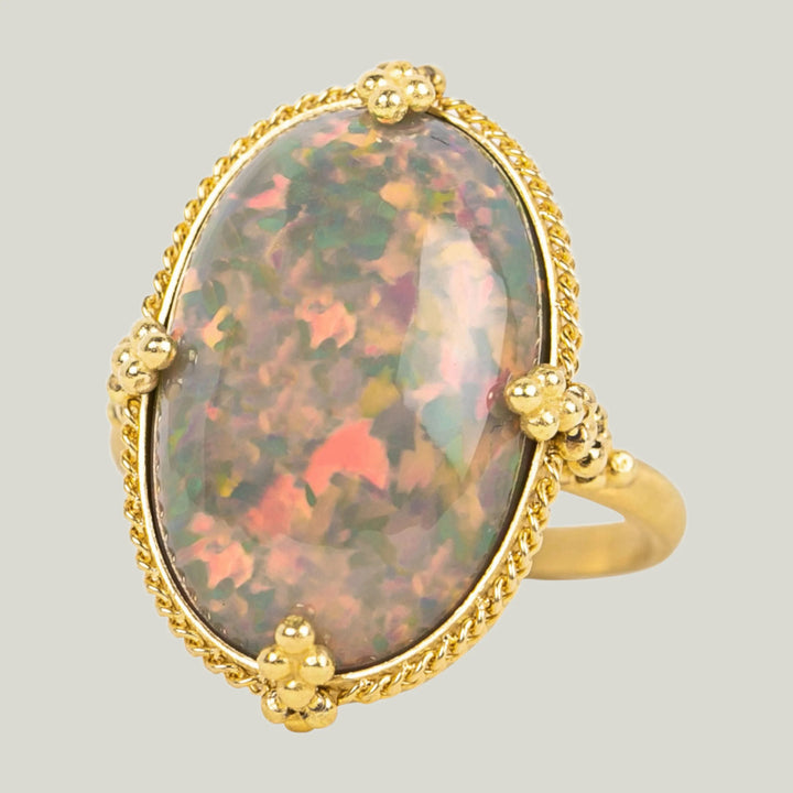 One of a Kind Ethiopan Opal Ring