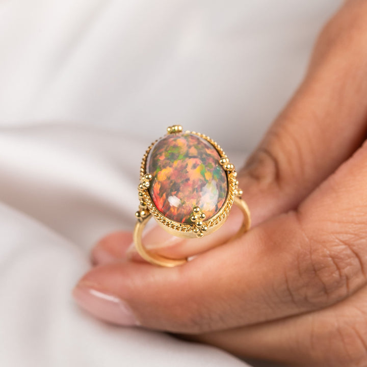 One of a Kind Ethiopan Opal Ring