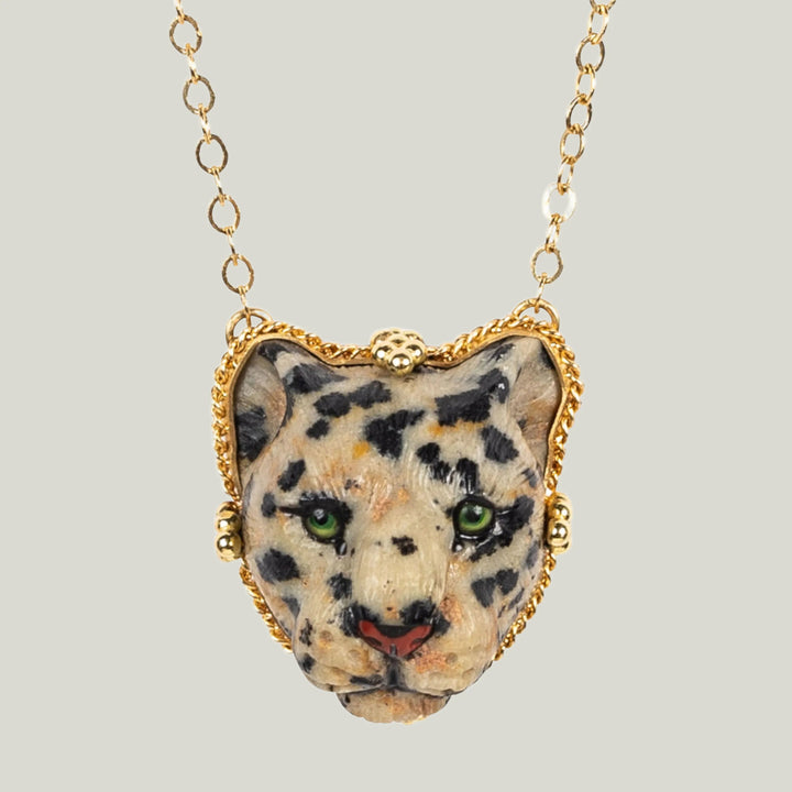One of a Kind Leopard Necklace