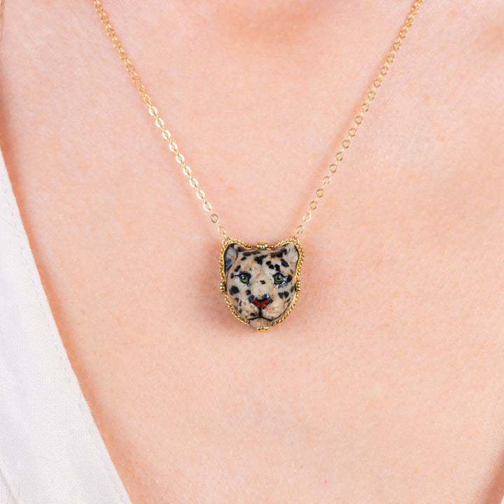 One of a Kind Leopard Necklace