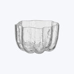 Crackle Bowl/Votive Clear