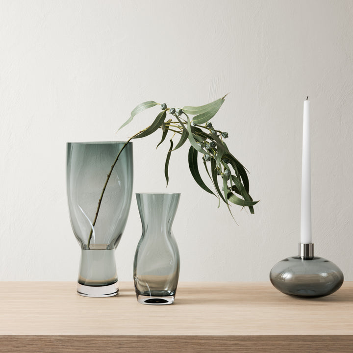 Squeeze Vase Blue/Gray / Small