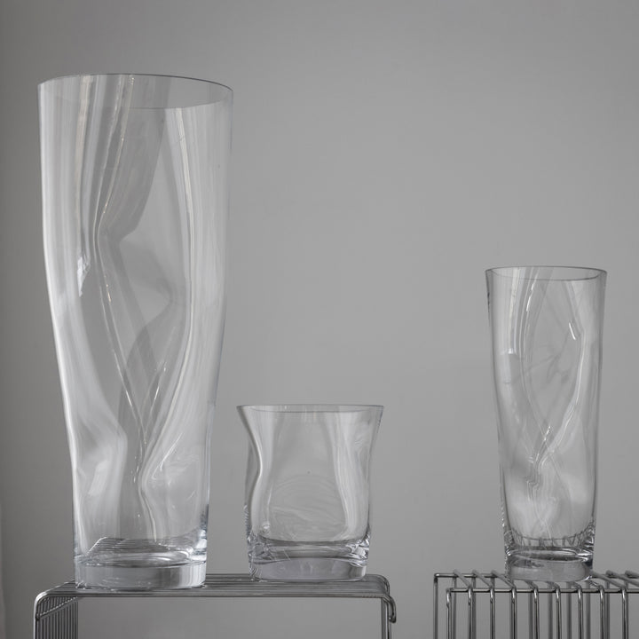 Squeeze Vase Clear / Tall