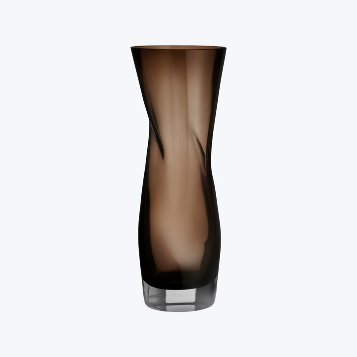 Squeeze Vase Smokey Brown / Tall