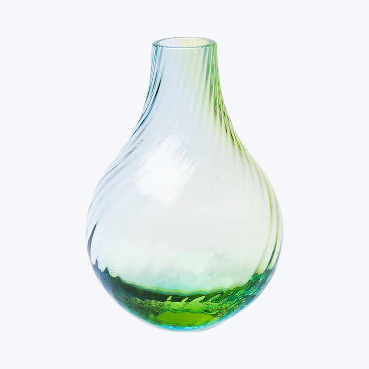 Iris Vase Blue/Green