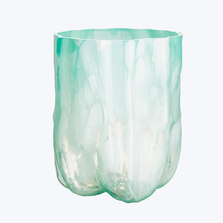 Crackle Vase Jade / Tall