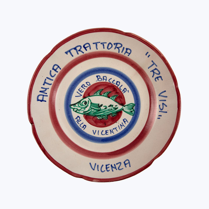 Buon Ricardo Plate, Antica Trattoria "Tre Visi"