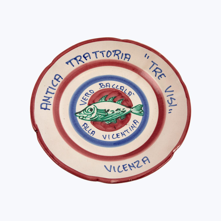 Buon Ricardo Plate, Antica Trattoria "Tre Visi"