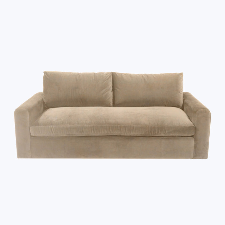 Foundry Sofa Cannes Velvet, Ecru