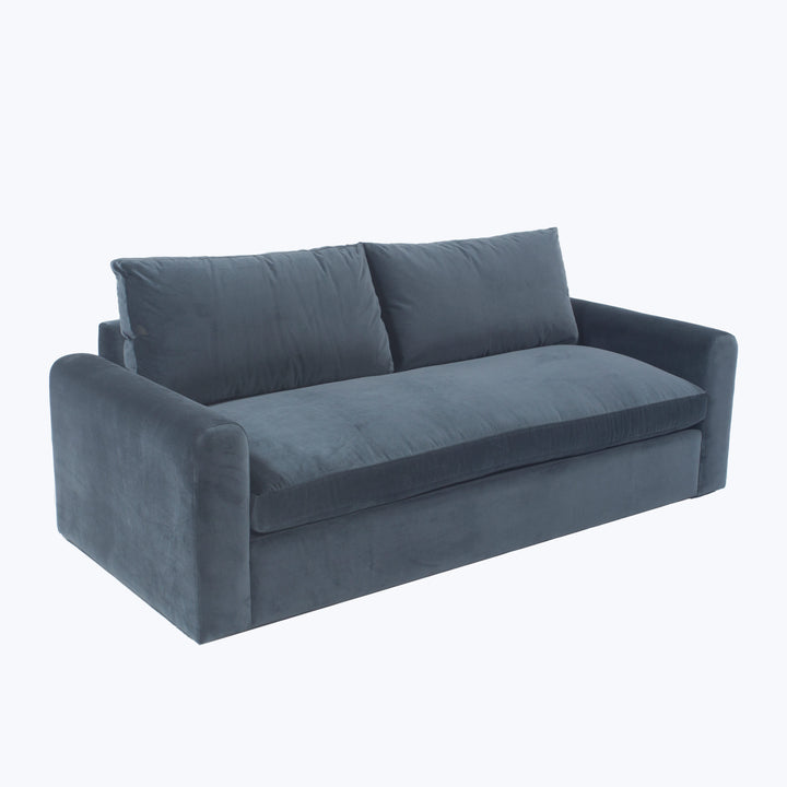Foundry Sofa Cannes Velvet, Navy