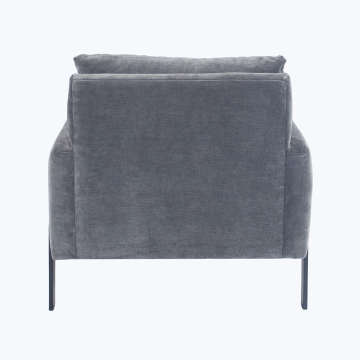 Reade Chair Uptown Velvet, Fog