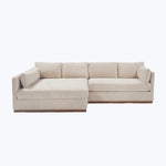 Lexington Sectional Left Facing / Lincoln Chenille, Oat
