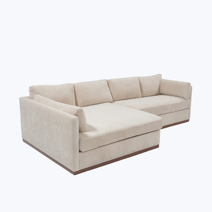 Lexington Sectional Left Facing / Lincoln Chenille, Oat