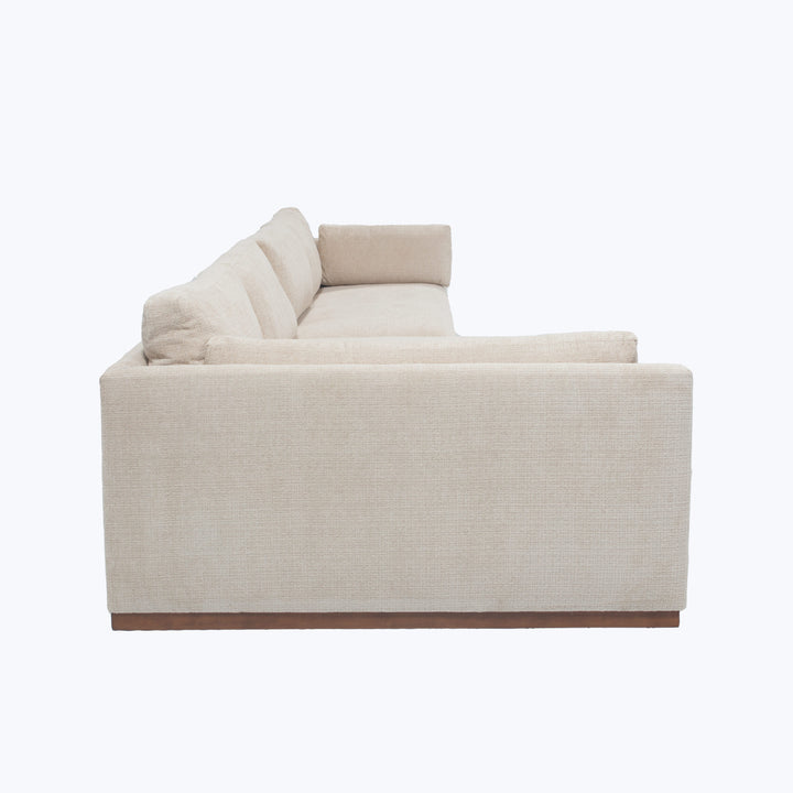 Lexington Sectional Left Facing / Lincoln Chenille, Oat