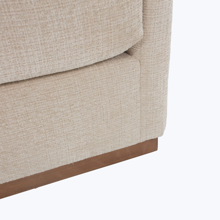 Lexington Sectional Left Facing / Lincoln Chenille, Oat