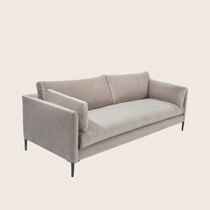 Mercer Sofa Como Velvet, Asphalt - hover