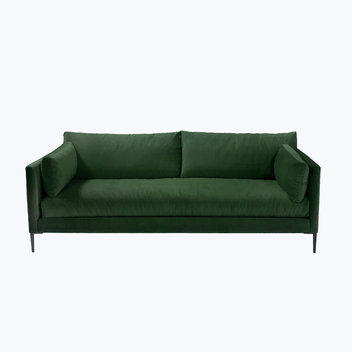 Mercer Sofa Como Velvet, Forrest