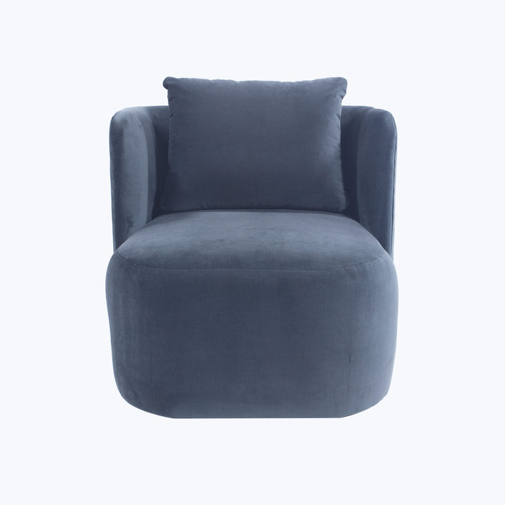 Velar Chair Cannes Velvet, Navy