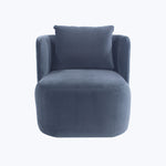 Velar Chair Cannes Velvet, Navy