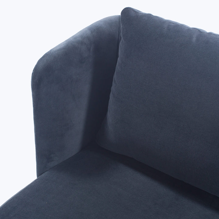 Velar Chair Cannes Velvet, Navy