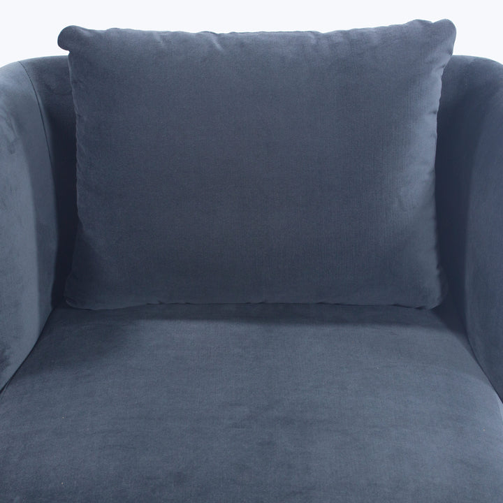 Velar Chair Cannes Velvet, Navy