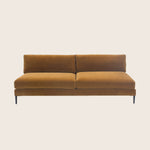 Sullivan Armless Sofa 88" / Uptown Velvet, Penny