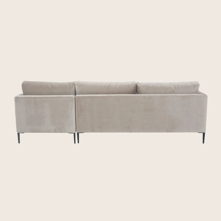 Mercer Sectional Right Facing / Como Velvet, Asphalt