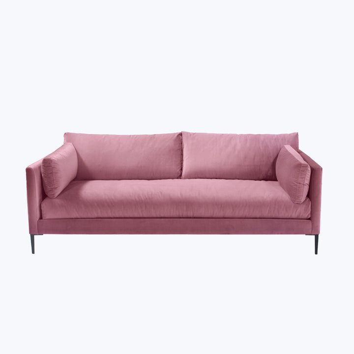 Mercer Sofa Como Velvet, Orchid