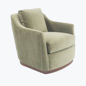Forest Hills Chair Cannes Velvet, Celery - hover